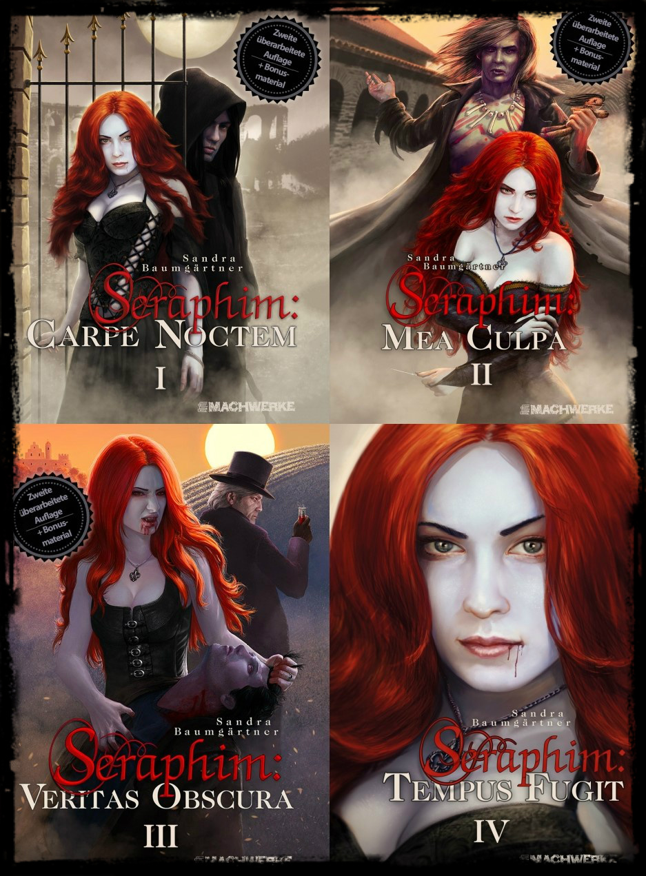 Alte Cover der Seraphim:Vampirsaga 2018