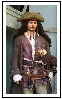 Australien Aquarii Pirat Jack Sparrow